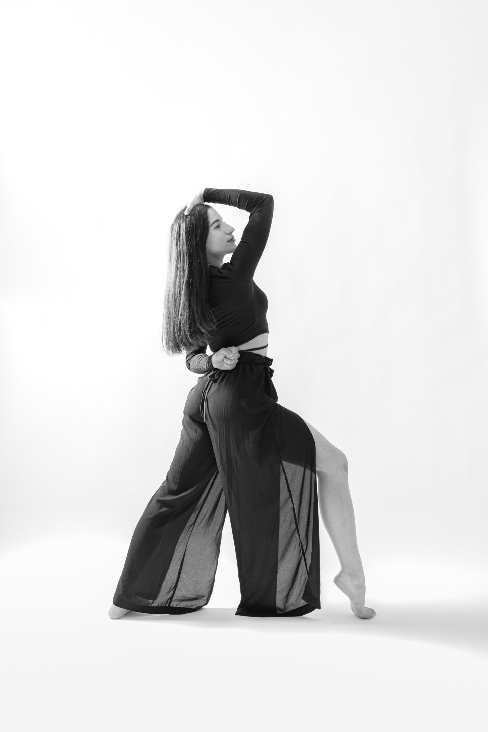 Női tánc – stúdió fotó